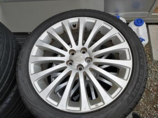 スバル純正18インチホイール 4本セット価格 T Zest 北松戸のタイヤ ホイールの中古あげます 譲ります ジモティーで不用品の処分