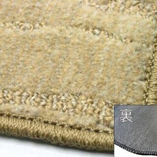 【新品未使用】トヨタ アルファードＧ アルファードｖ 10系 MNH10W MNH15W フロアマット カーマット 織柄ベージュＣ 自動車マット パーツ　nw7um