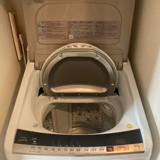 5月末のお受け渡し) HITACHI 縦型洗濯乾燥機 ビートウォッシュ シャンパン