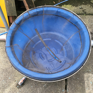 ■値下げ【中古】サミット樹脂工業製 丸桶 外寸 上部径790 高さ420