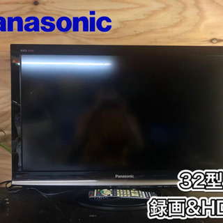 【超美品✨】Panasonic VIERA 32型 録画＆HDM...