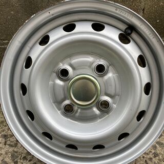 【ネット決済】スチールホイールｘ４本　12inｘ3.5Ｊ 4H ...