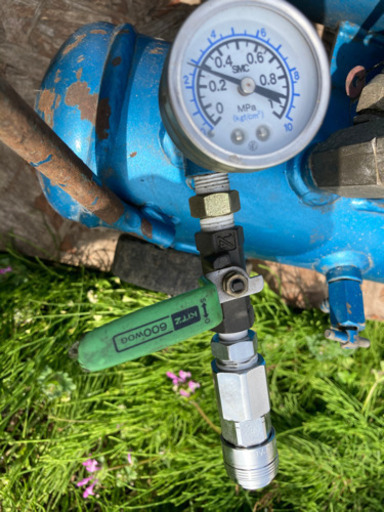 イワタ ガソリン式コンプレッサー エンジン始動動画あり！