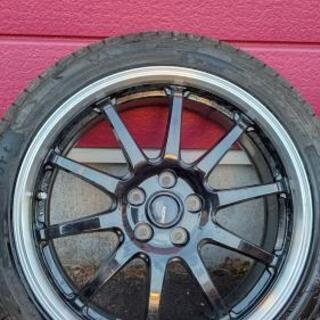 夏タイヤ＆ホイールセット バリ溝 17インチ