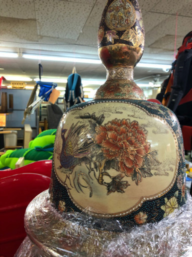 飾り壺 金彩 高さ125センチ | noonanwaste.com