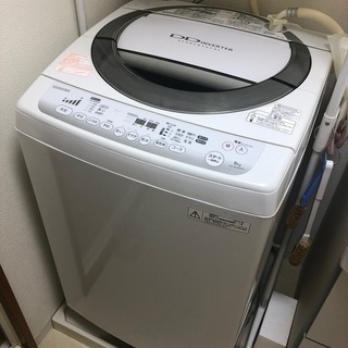 TOSHIBA 全自動洗濯機8kg　ホワイト　AW -80DM（W）