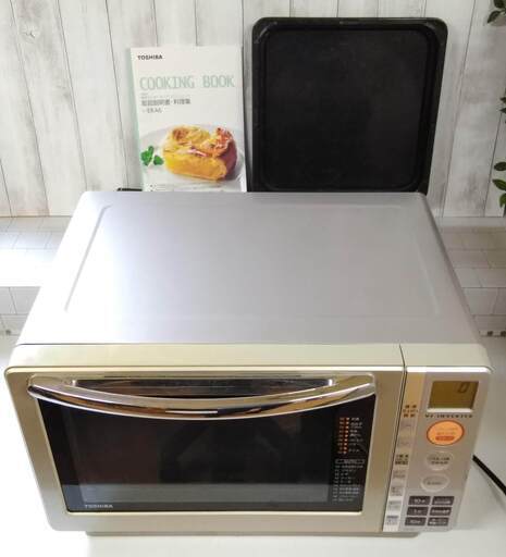 (売約済み)TOSHIBA 東芝 オーブントースター グリル 電子レンジ ER-A6(S) 2003年製 動作確認済み