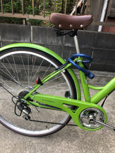 新品送料込み！自転車 27インチ 本州・四国・九州店舗受取限定】パンクしにくいシティ自転車