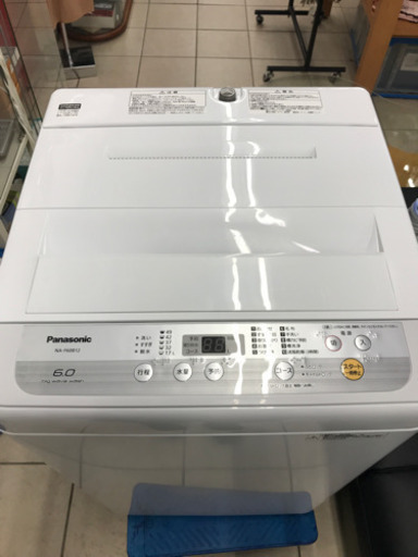 Panasonic NA-F60B12 2019年製 6kg 洗濯機