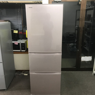 【送料込】TOSHIBA 2017年製ノンフロン冷蔵庫（363L） ノンフロン冷凍冷蔵庫 2017年 東芝 3ドア 363Lです☆