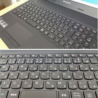 美品【MSオフィス2016付き】レノボノートパソコンB50-30 15.6型 メモリ 