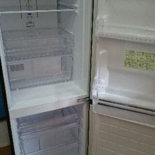 シャープ(SHARP) SJ-PD27A-T　ノンフロン2ドア冷凍冷蔵庫　高濃度プラズマクラスターダークウッド　270L 2015年製