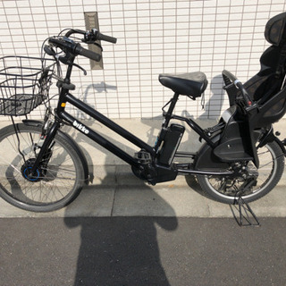商談中 BRIDGESTONE  ビッケ グリ dd  2019年　9.9AH 電動自転車 子供乗せ 3人乗り