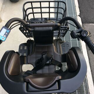 地域限定送料無料　ヤマハ　パスバビー　アン　三人乗り　12,3AH　2019年　ビッケ　ギュットアニーズ　神戸市　電動自転車