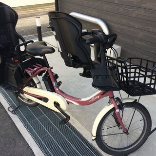地域限定送料無料　ヤマハ　パスバビー　アン　三人乗り　12,3AH　2019年　ビッケ　ギュットアニーズ　神戸市　電動自転車