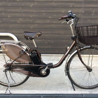 地域限定送料無料　ビビ　DX　8,9AH　子供乗せ　茶　神戸市　電動自転車 地域限定送料無料 ビビ DX 8,9AH 子供乗せ 青 神戸市 電動自転車 地域