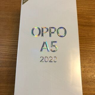 【新品未開封】OPPO A5 2020 ブルー SIMフリー 64GB