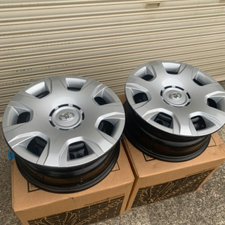 ハイエースの純正ホイール新品4本 値引きします