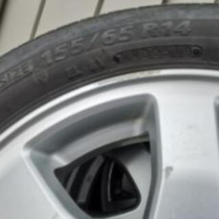 155/65R14 タイヤホイール4本セット(ダイハツ純正アルミ)