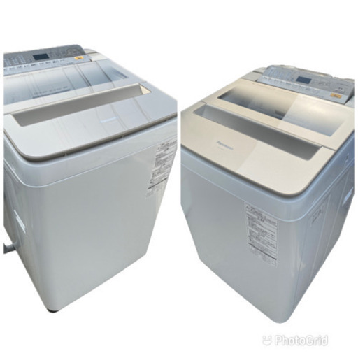 2017年製 パナソニック 全自動洗濯機 (洗濯8.0kg)(シャンパン) NA
