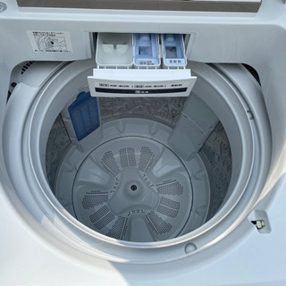 2017年製 パナソニック 全自動洗濯機 (洗濯8.0kg)(シャンパン) NA 
