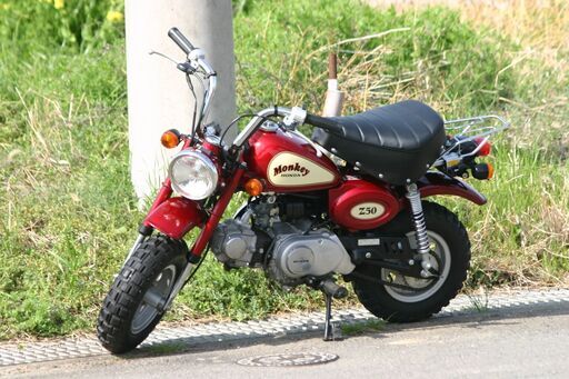 埼玉発40121】HONDA 昭和63年型 モンキー６V Z50JJ 実走行２２５Km ほぼ新車