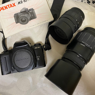 【美品】フィルムカメラ　PENTAX MZ-10QD(B)