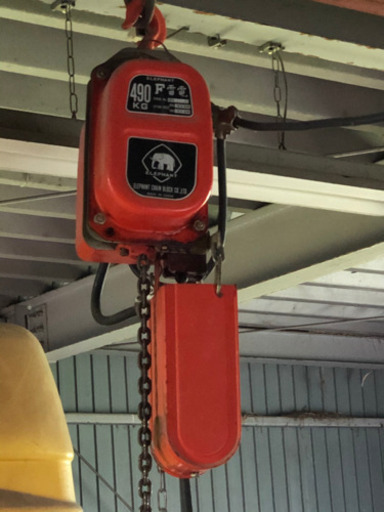 電動チェーンブロック　490Kg