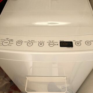 【ネット決済】全自動洗濯機5.5kg　amadana AT-WM...