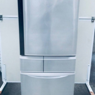 ①‼️426L‼️1501番 Panasonic✨ノンフロン冷凍冷蔵庫✨NR-E435T-H‼️