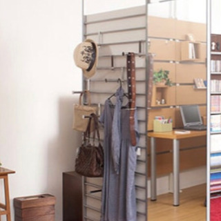 日本製》 ラダーラック 60cm幅 パーテーション つっぱりタイプ