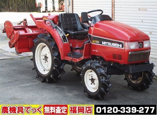 【SOLD OUT】三菱 トラクター MT165 16馬力 4WD 倍速 逆転【清掃・簡易整備済】 【農機具でっく】【福岡】【トラクター】