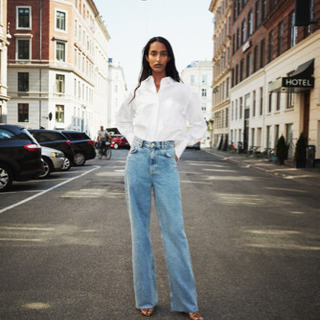 Zara 90s Full Length Jeans 