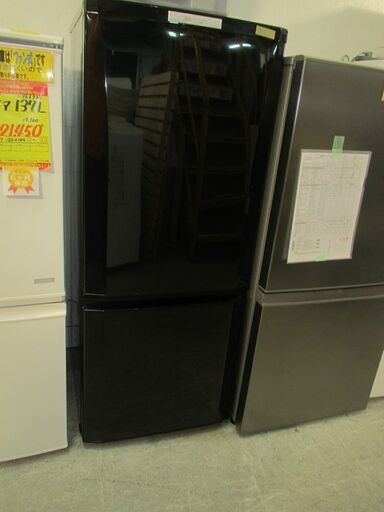 ID:G963687　三菱　２ドア冷凍冷蔵庫１４６L