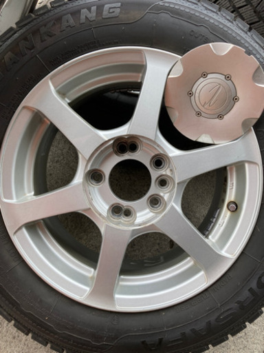 195/65r15冬タイヤ4本アルミセット、スタッドレス、アコード他