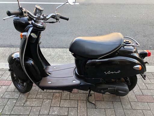 Yamaha Vino 黒 スクーター　2st 手4万円 Yamaha Vino 黒 スクーター2st 手4万円