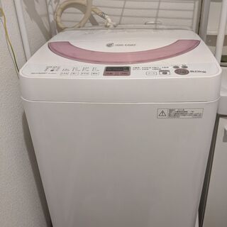 【4/26or27引取希望】シャープ洗濯機　無料