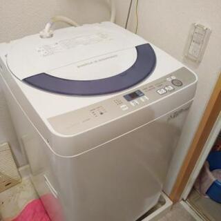 【値下げしました】シャープ　５．５kg　洗濯機