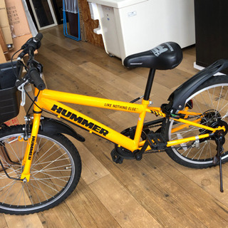 値下げ【極美品】マウンテンバイク 黄色 HUMMER