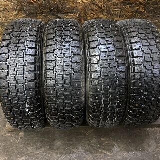 STRADA SD-6 185/65R14 14インチ スパイクタイヤ 4本 バリ溝 希少 (TB346) クレジットカード QR決済可能