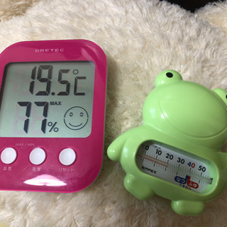 【ネット決済】赤ちゃんセット！湯温計と湿度&温度計