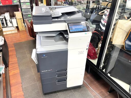 ミノルタ フルカラー複合機 bizhub C258 A3印刷 カウンター13833 トナー残量あり 動作確認済み