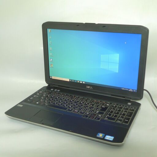 送料無料 1台限定 ノートパソコン 中古良品 15.6型 DELL E5530 第3世代Core i7 8GB 750G DVDRW 無線 Windows10 テンキー付 LibreOffice