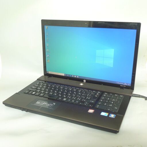 送料無料 1台限定 高速SSD128GB ノートパソコン 中古良品 17.3型 HP 4720s Core i5 4GB DVDRW カメラ Windows10 テンキー付 LibreOffice
