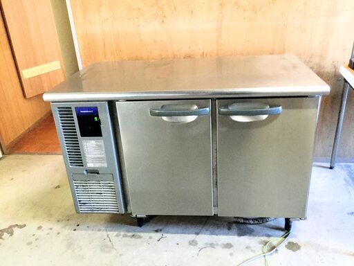 冷蔵庫 業務用 中古 ホシザキ テーブル型 2ドア 台下冷蔵庫 1200×600mm 240L RT-120SNFコールドテーブル 2013年製