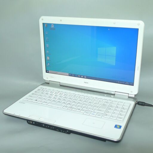 送料無料 1台限定 ノートパソコン 中古動作良品 15.6型 NEC LL700BS6W i5 4GB 750GB Blu-ray WIFI Windows10 LibreOffice ホワイト