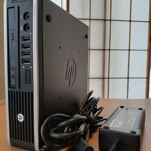 【取引中です】☆ウルトラスリム筐体のデスクトップパソコン☆　HP　Compaq　Elite　8300