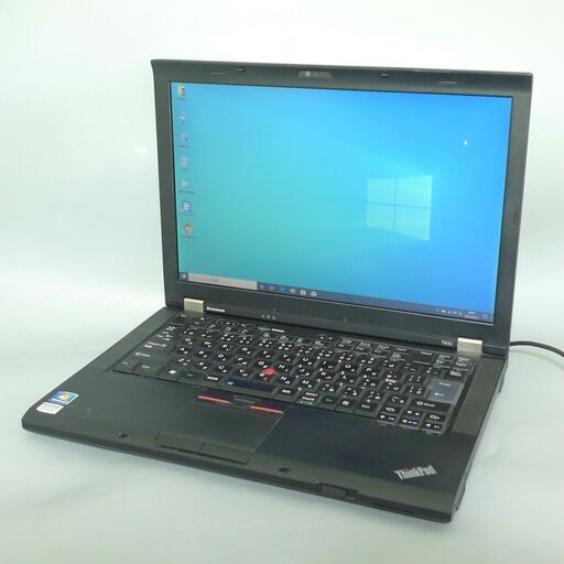 送料無料 HDD320GB 1台限定 ノートパソコン 中古良品 14.1型 Lenovo T410 Core i7 4GB 無線 カメラ Bluetooth Windows10 LibreOffice