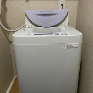 シャープ洗濯機5.5kg コンパクト