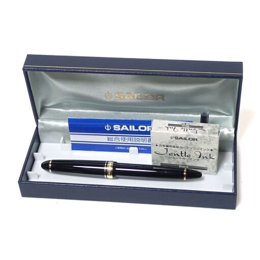 AA478 SAILOR セーラー 万年筆 14K 585 インクカートリッジ付き